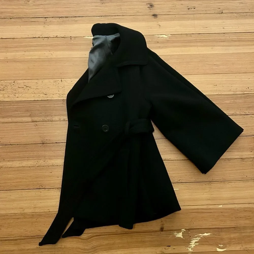 J.Crew black Sadie coat. Size 12. - Picture 10 of 12
